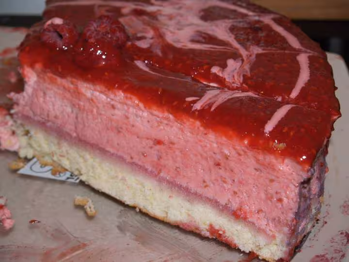 Bavarois framboise