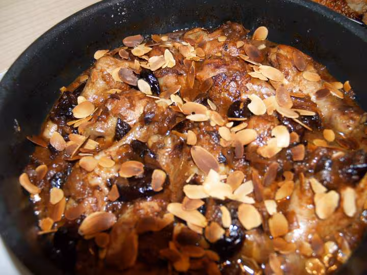 Poulet aux pruneaux