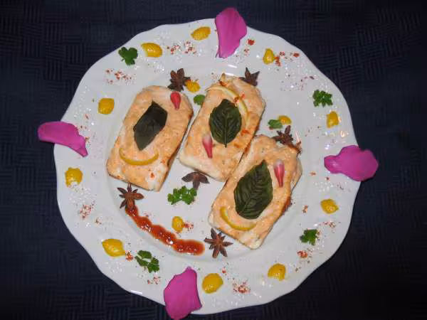 Terrine de saumon avant cuisson