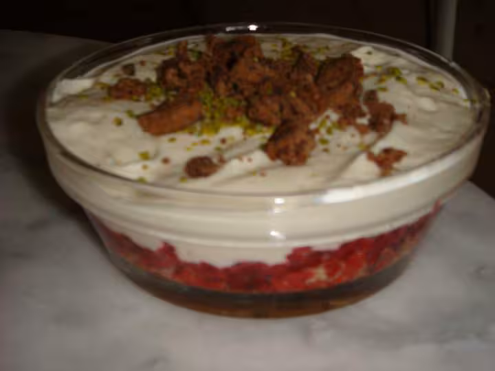 Tiramisu a la framboise