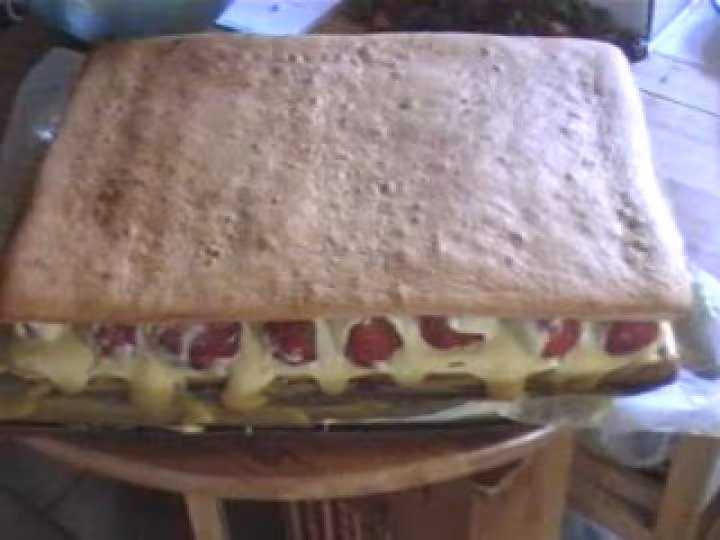 Fraisier pas fini