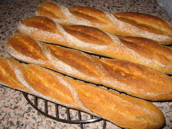 Baguettes au levain kayser