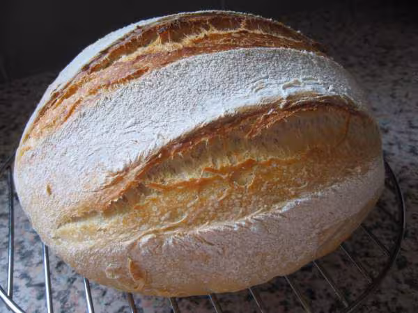 Mon premier pain tout levain merci tatizaza