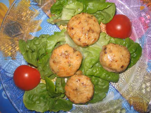 Champignons farcies au chevre 2