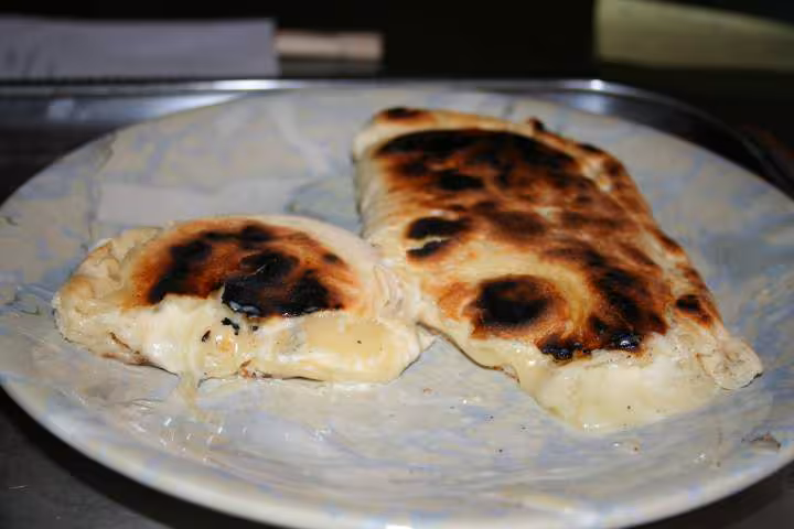 Mon 1er essai de cheese naan