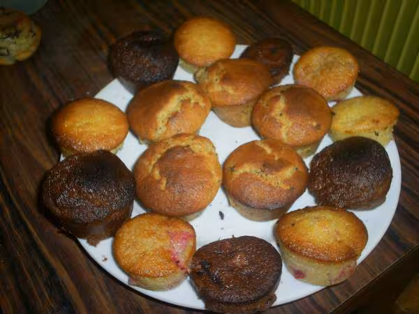 Mes differents muffins