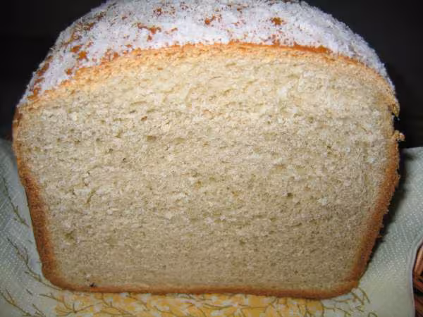 Pain sucre a la banane et a la noix de coco