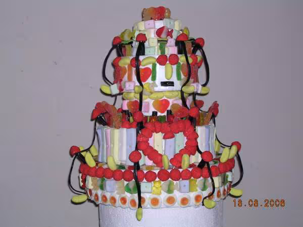 Gateau de bonbon