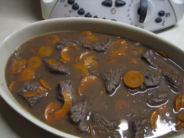 Boeuf carottes de mamiegeo au thermomix