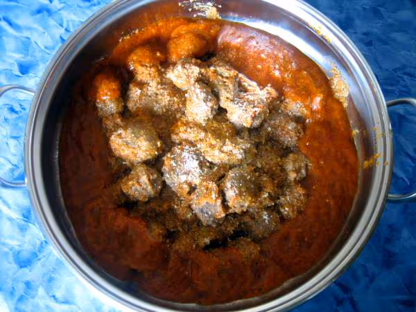 Boulettes de viande a la sauce italienne au thermomix