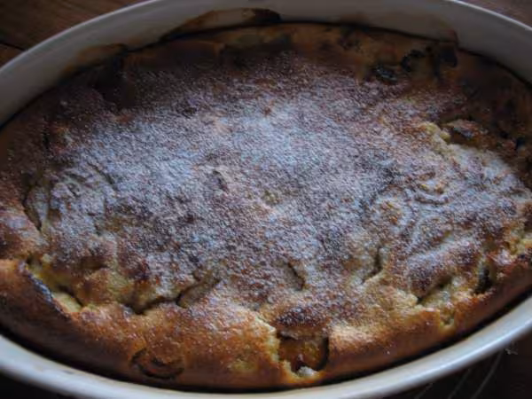 Clafoutis aux prunes amandines au thermomix