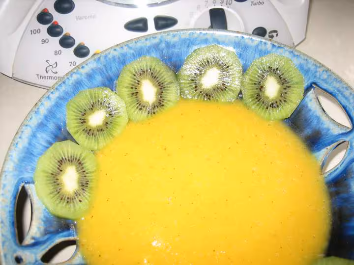 Compote pom clem kiwi au thermomix recette perso