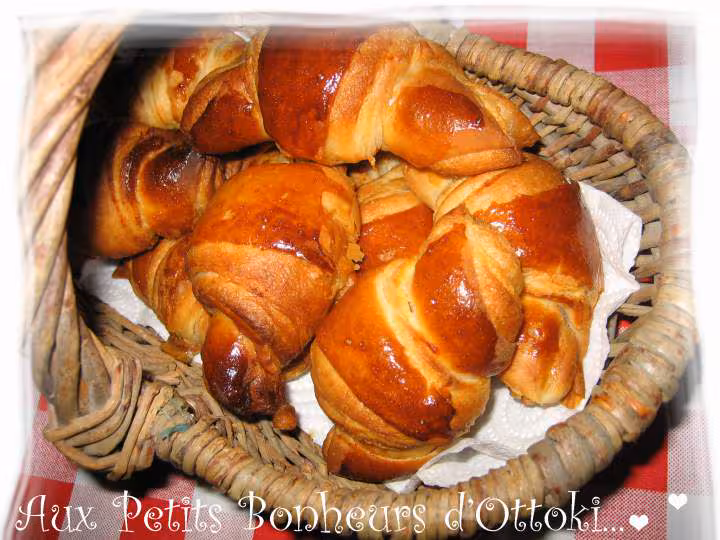 Croissants au beurre au tm de christophe felder