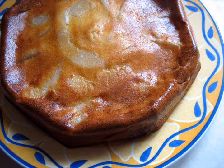 Flan aux poires