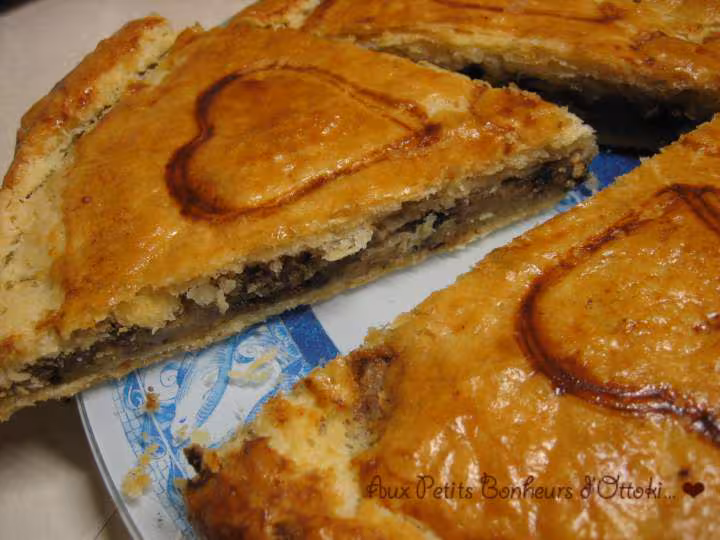 Galette des rois choco poire au tm