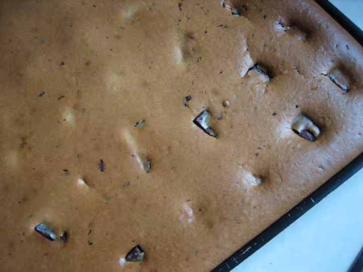Gateau perougien au chocolat de plus pres