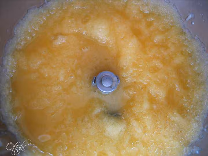 Granite a l orange prepare au thermomix