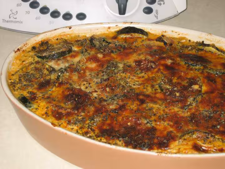 Gratin de courgettes a la provencale adapte au thermomix