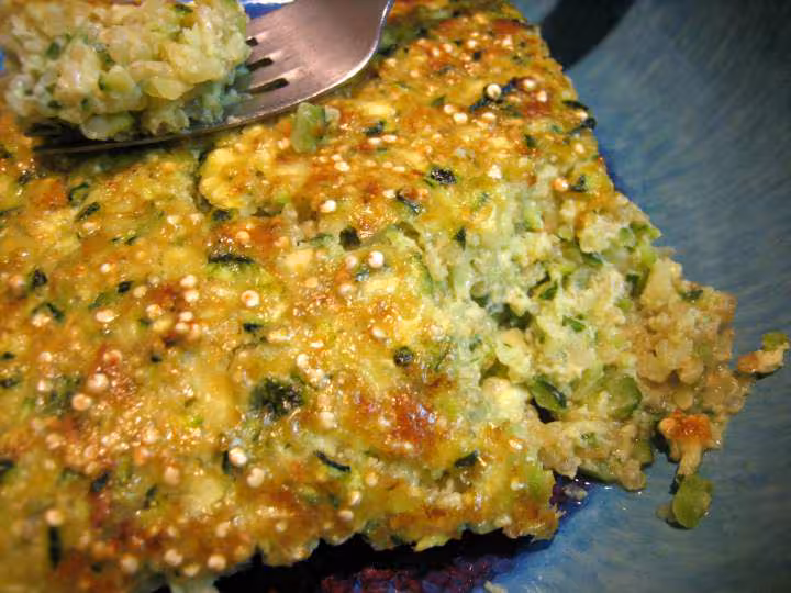 Gratin de quinoa aux courgettes au tm