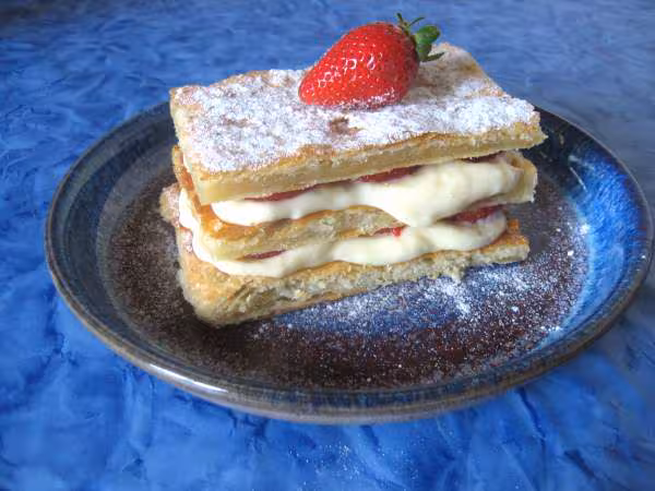 Le mille feuilles est termine whaou au thermomix bien sur