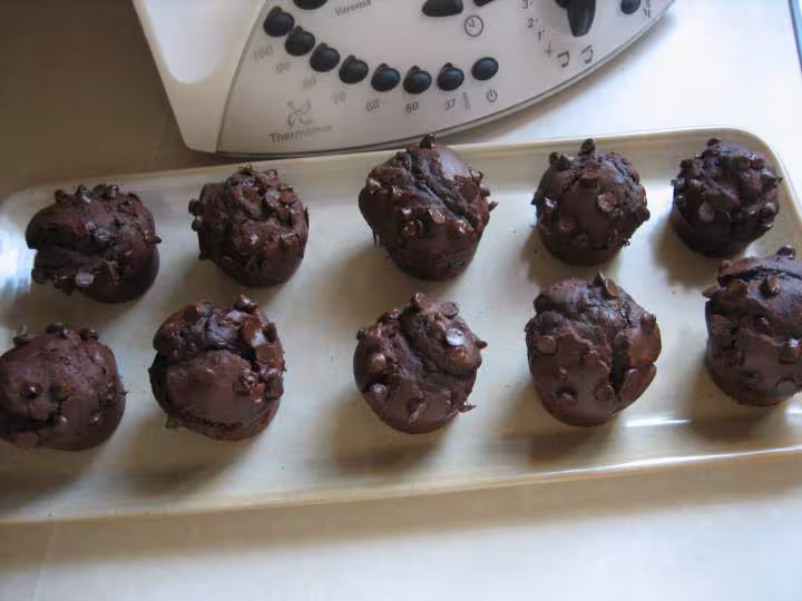 Muffins chocolat et pepites