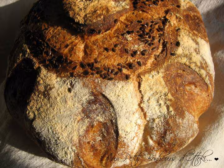Pain bis petri en pana et cuit en cocotte