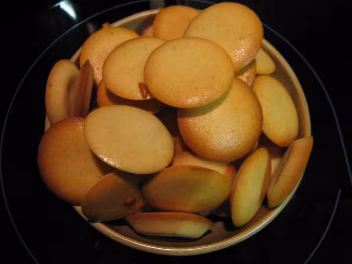 Palets fondants et croquants