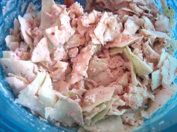 Salade de choux blanc thermomix