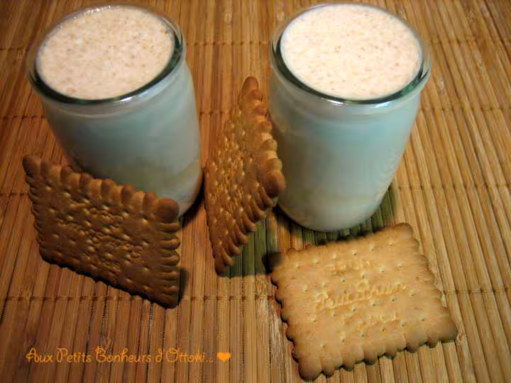 Yaourts aux biscuits de samania