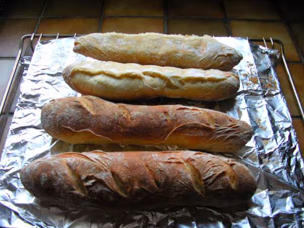 Baguettes sur poolish de serise