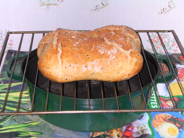 Pain cocotte multicereales