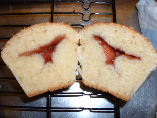 Brioche abricot et framboise