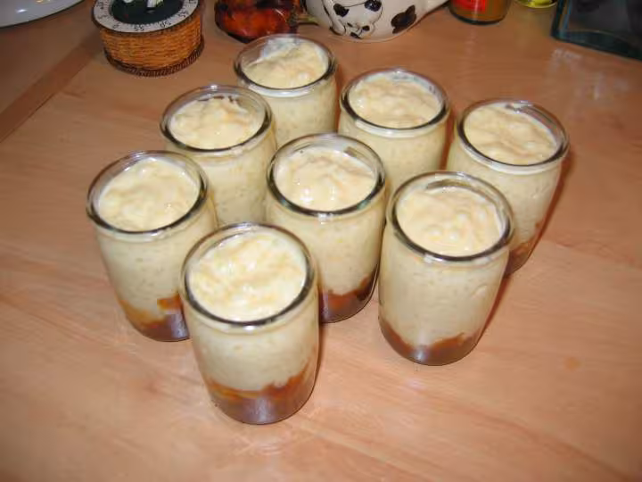 Riz au lait caramel au beurre sale