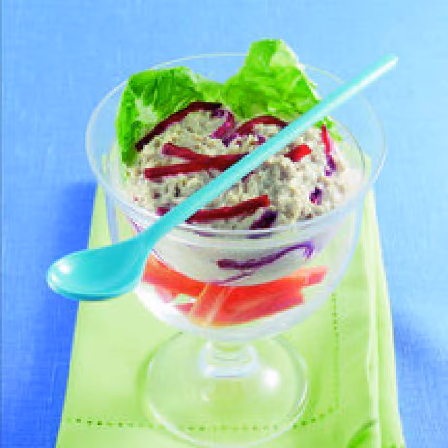 Rillette de thon a la betterave