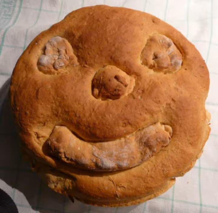 Pain au potiron special halloween
