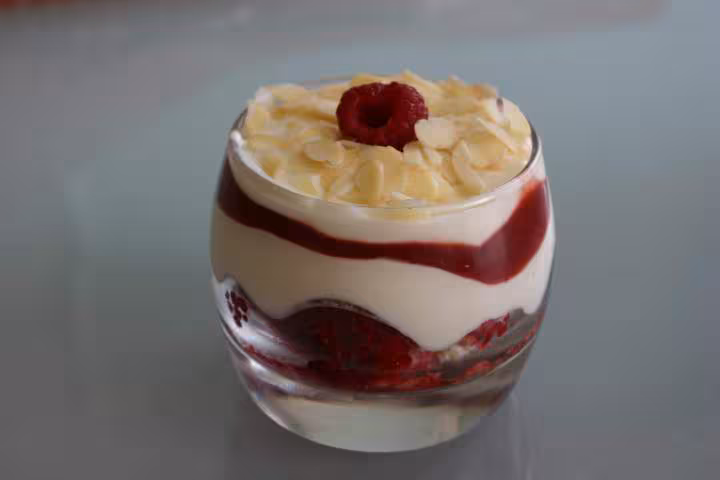 Tiramisu aux framboises