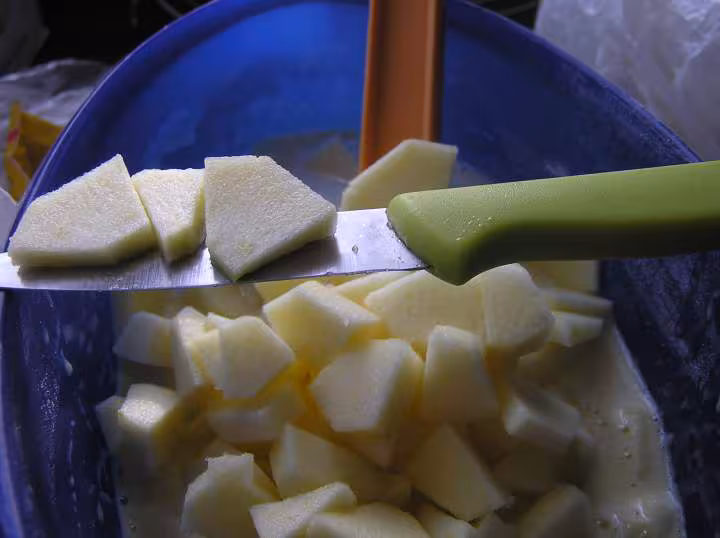 Comment couper les pommes 9 11 08