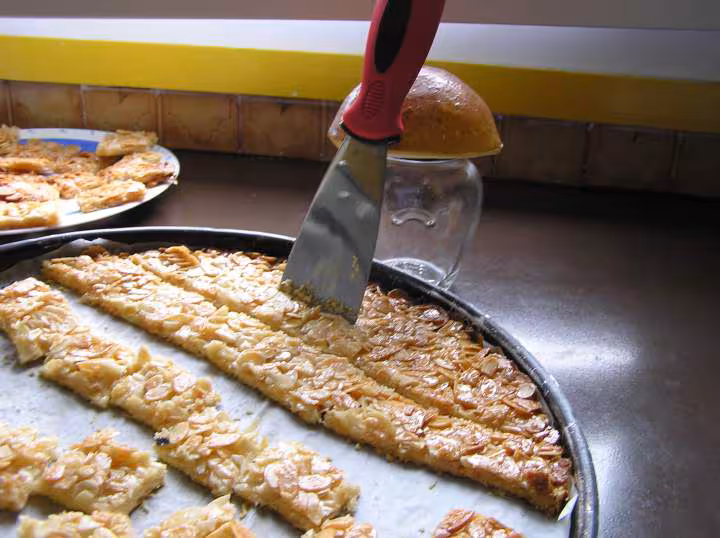 Decoupe des sables avec spatule le 1 02 07