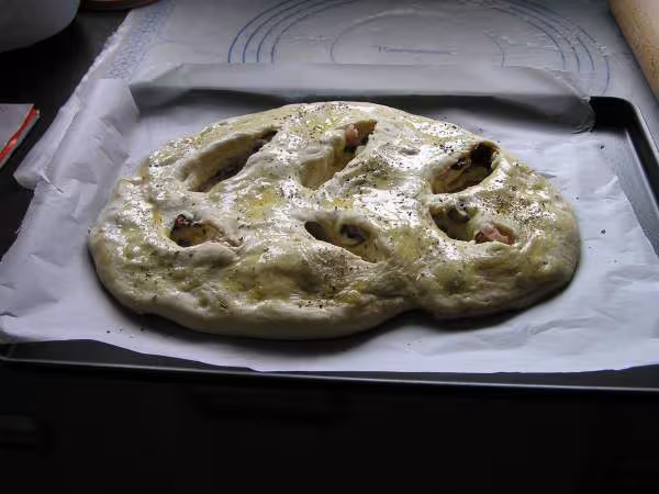 Fougasse crue