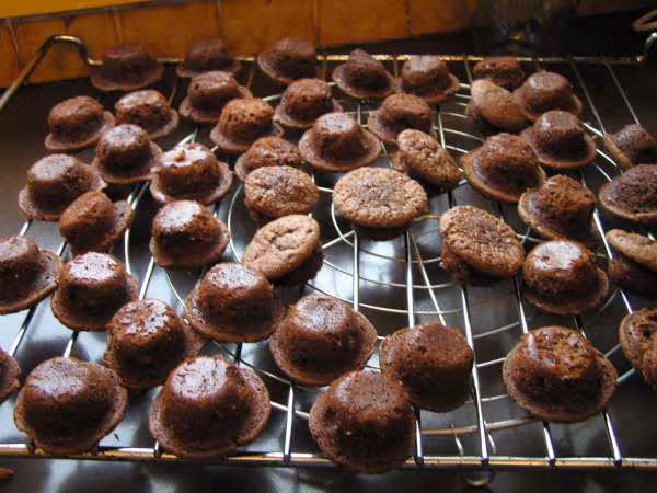Mignardises au chocolat demoulees recette de nell