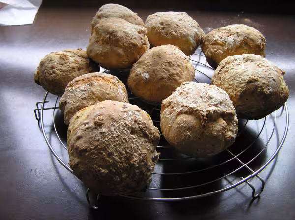 Petits pains sans petrissage 17 12 06