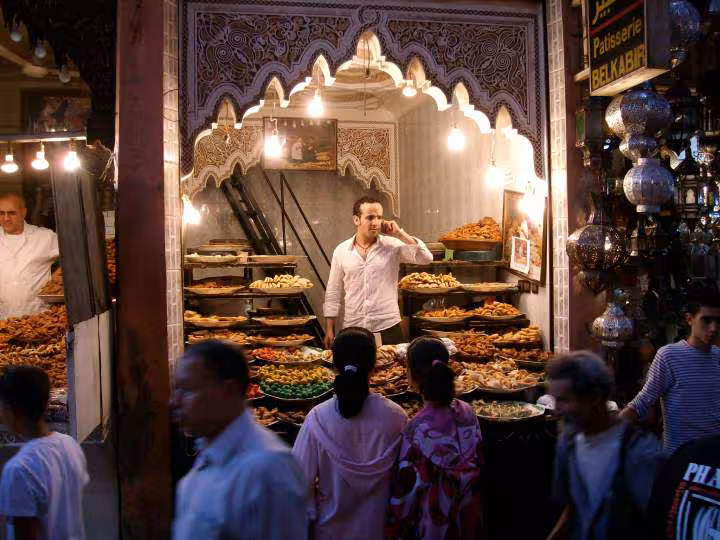 Souks patisseries marocaines