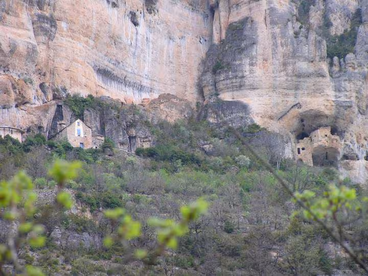 St marcellin village semi troglodyte