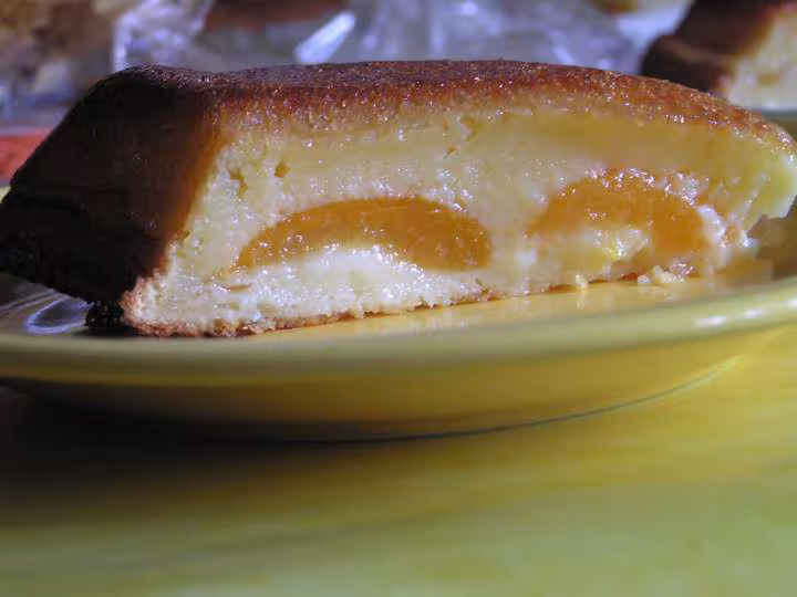 Une part de gateau aux abricots 14 10 07
