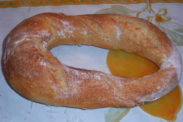 Un pain apres decongelation de la pate