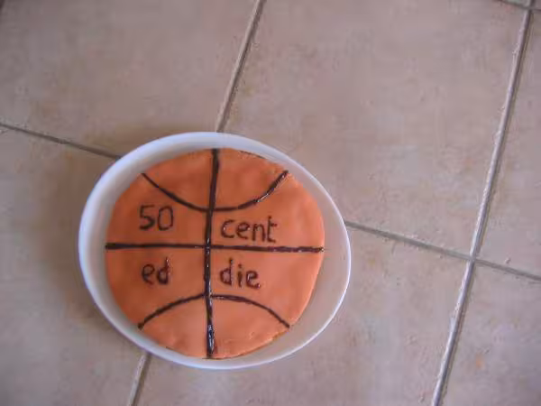Gateau ballon basket