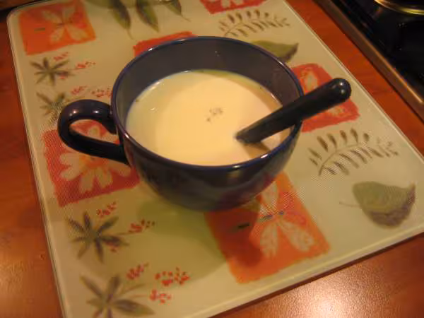 Lait au za3tar origan