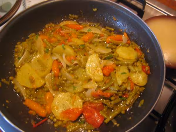 Plat de legumes