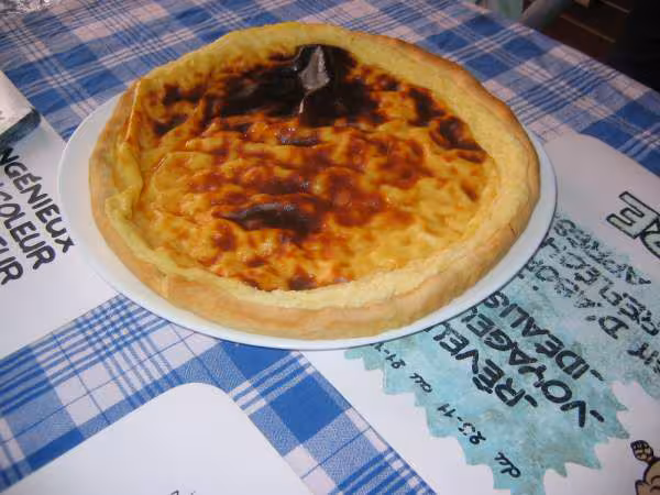 Tarte au flan recette loky mirci