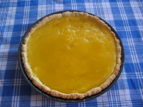 Tarte citron sans meringue